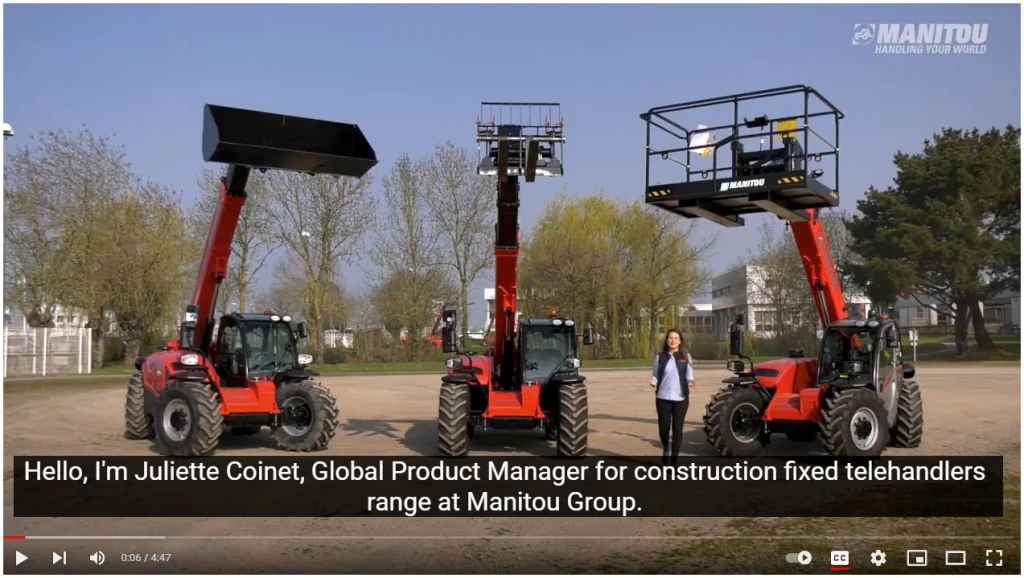 MANITOU'S NEW COMPACT TELEHANDLERS