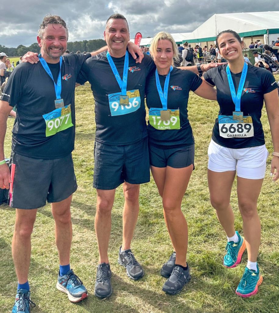 OUR TEAM COMPLETE HALF MARATHON FOR CHARITY