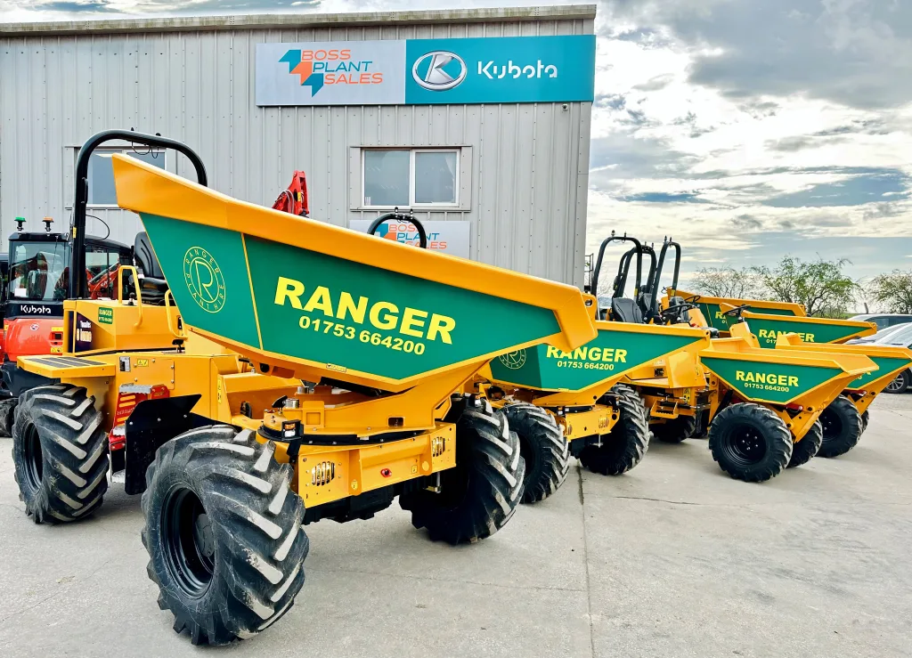 RANGER PLANT TAKE FIRST THWIATES DUMPERS